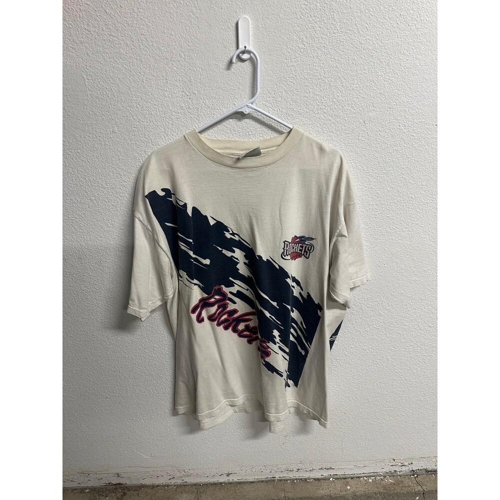 Vintage Houston Rockets Splash Logo Athletic T-shirt